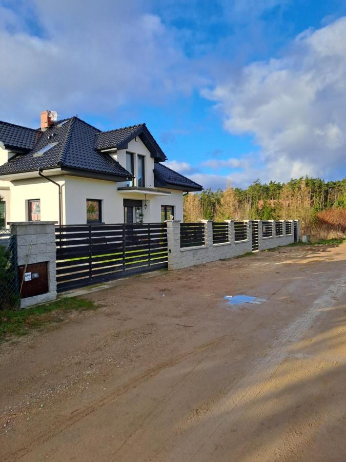 Nadmorski Dom Pod Lasem Villa Mieroszyno Esterno foto