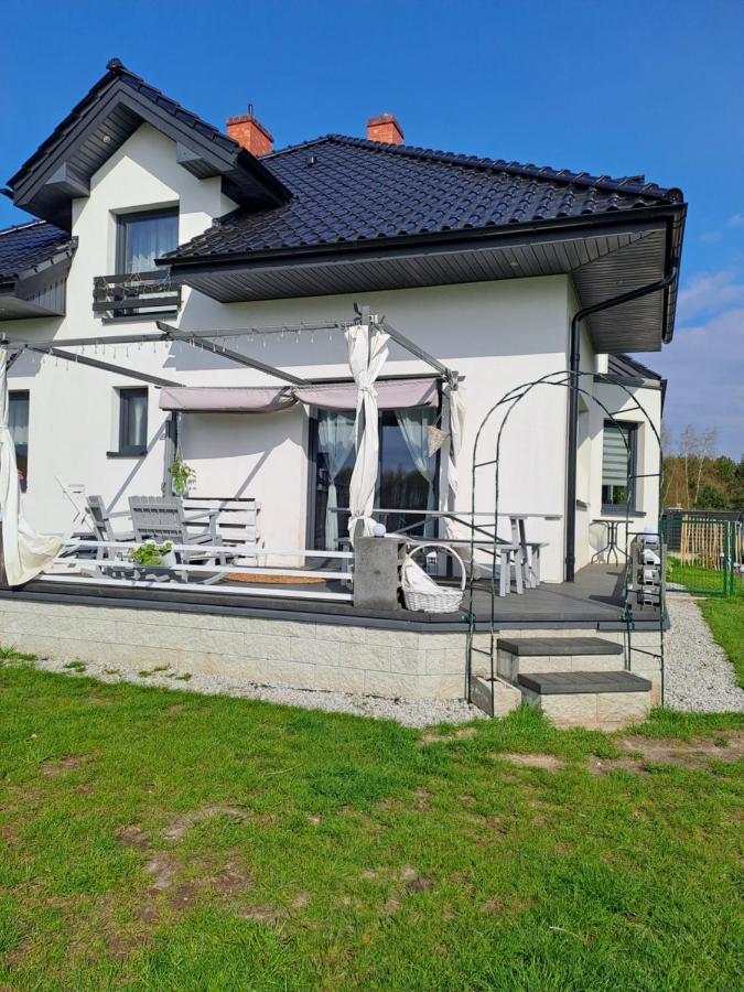 Nadmorski Dom Pod Lasem Villa Mieroszyno Esterno foto