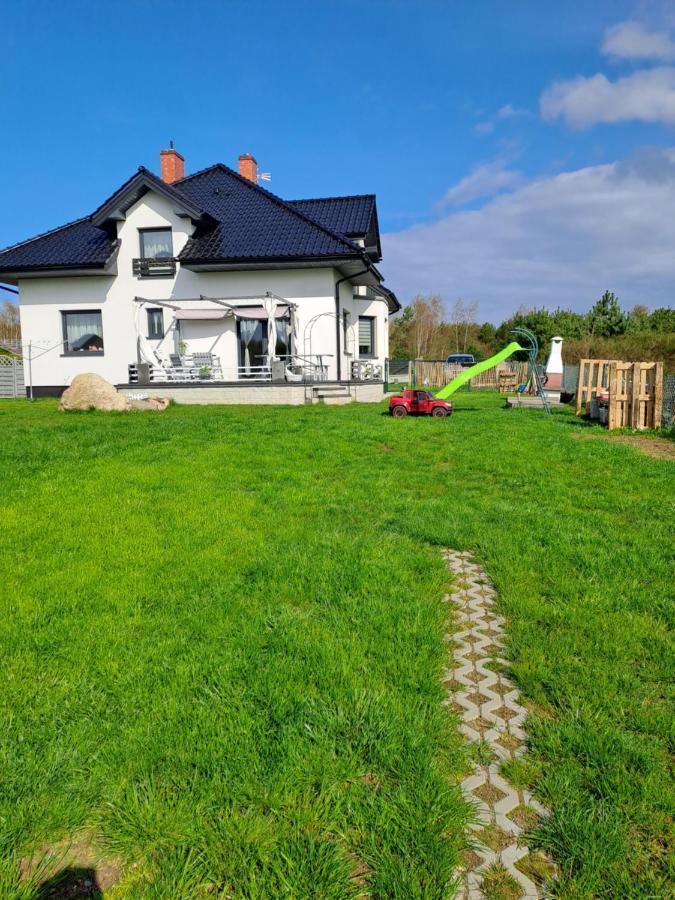 Nadmorski Dom Pod Lasem Villa Mieroszyno Esterno foto